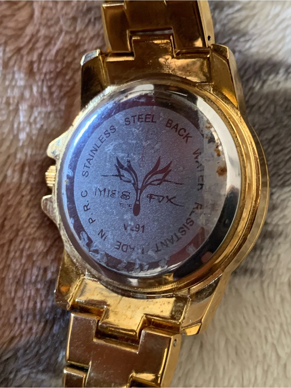 MISSFOX V291 Classic Arabic Luxury Waterproof Watch